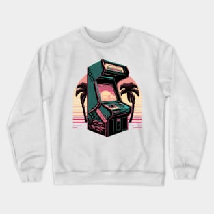 Retro Arcade Machine Crewneck Sweatshirt